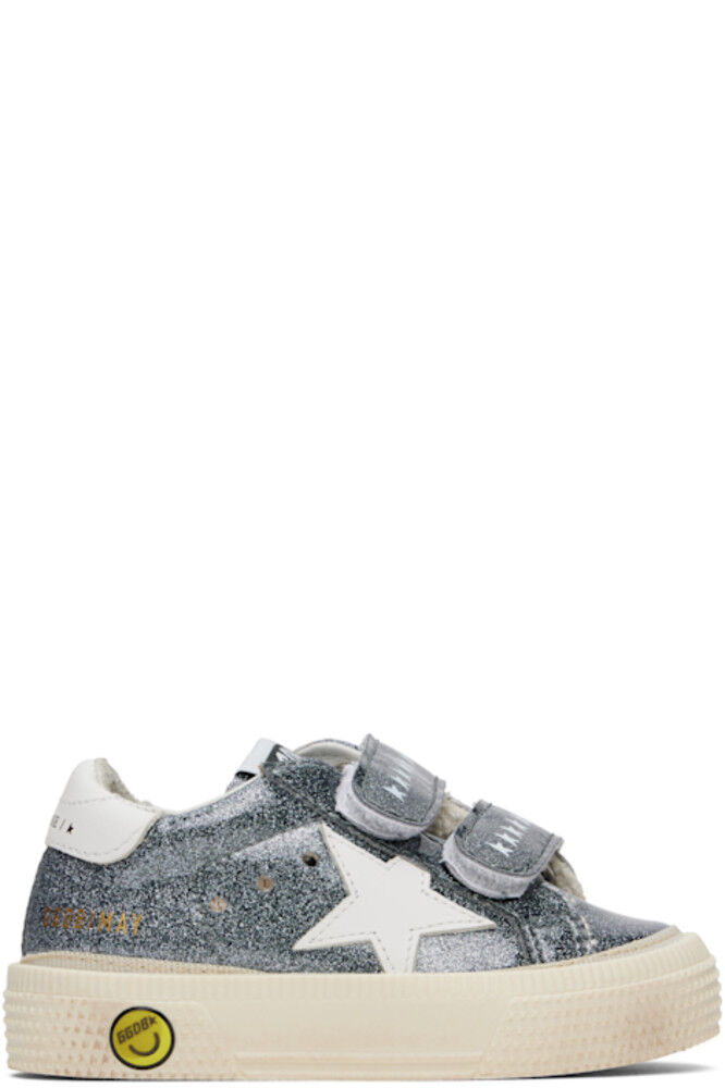 

Детские школьные кроссовки Gunmetal May Golden Goose