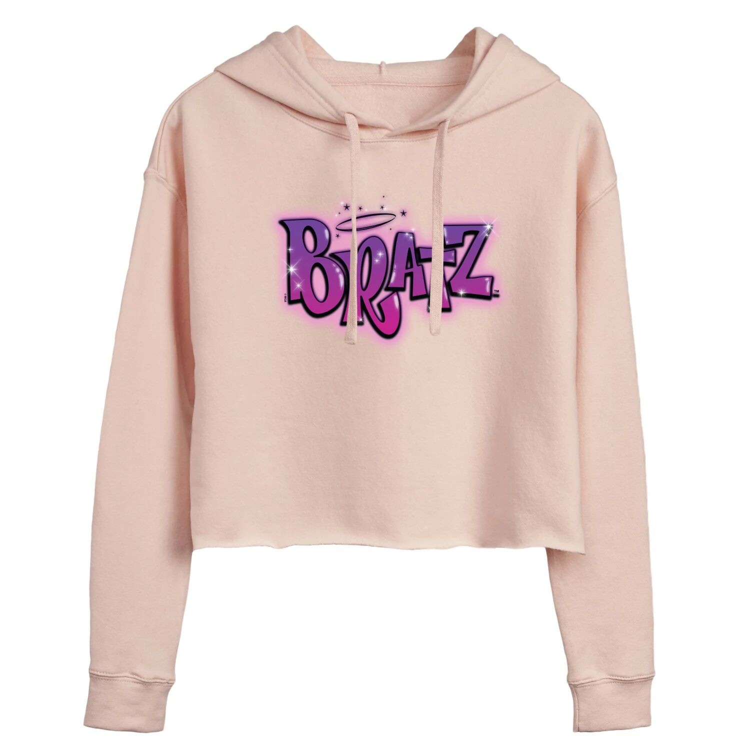 

Укороченная толстовка с логотипом Bratz для юниоров Licensed Character, розовый