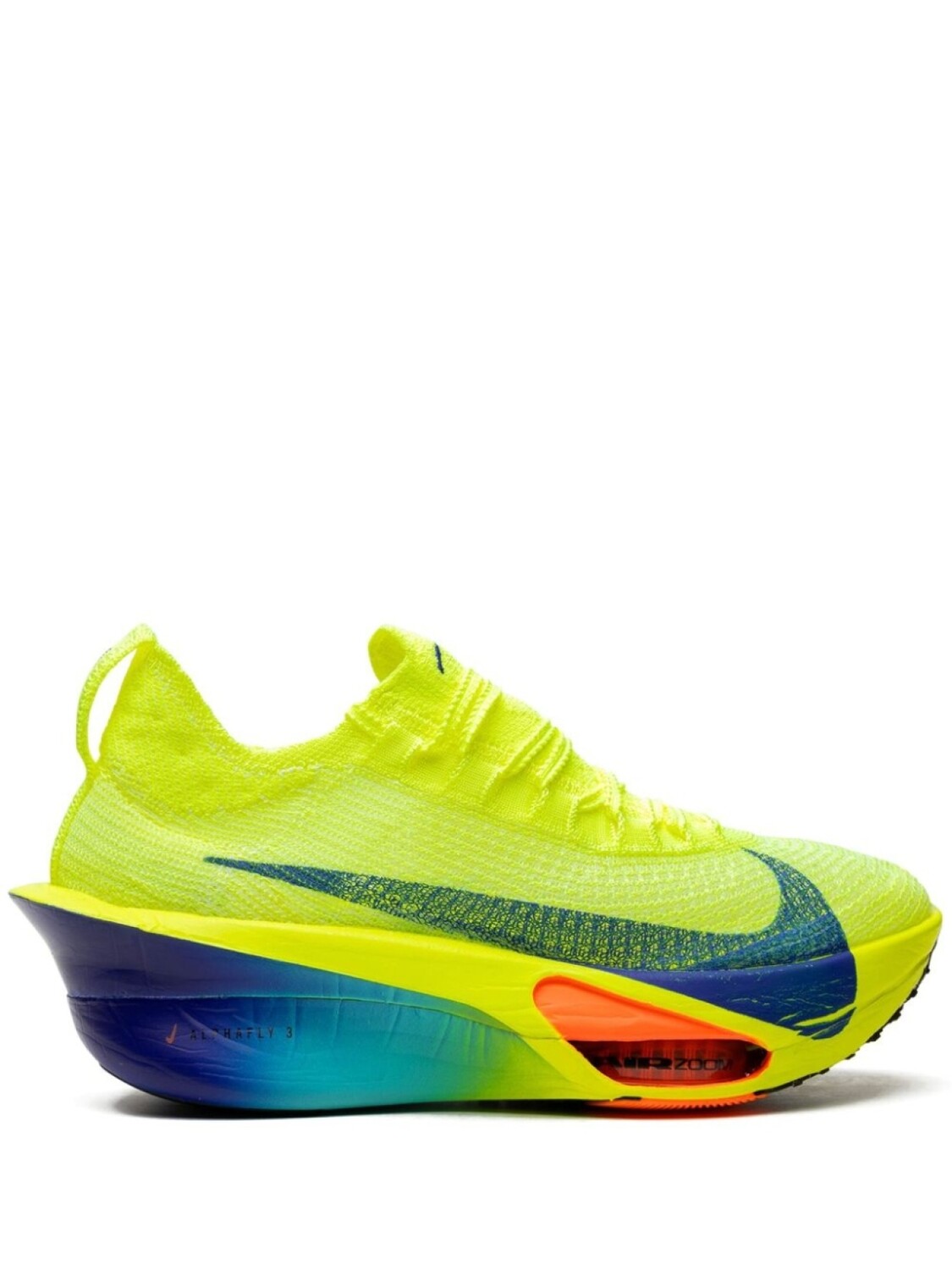

Кроссовки ZoomX AlphaFly 3 Volt Nike, зеленый