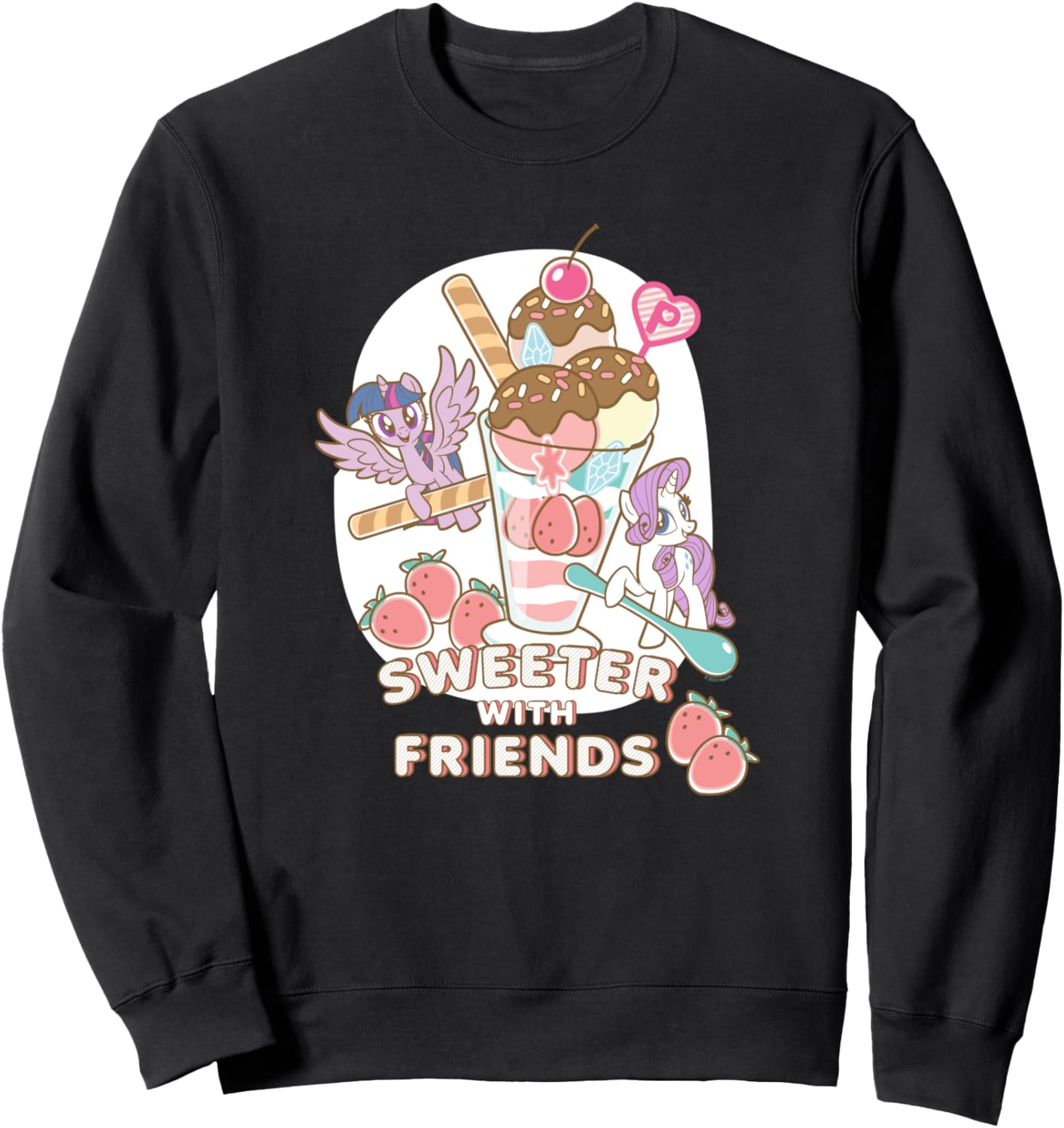 

Толстовка My Little Pony: Friendship Is Magic Sweeter With Friends, черный