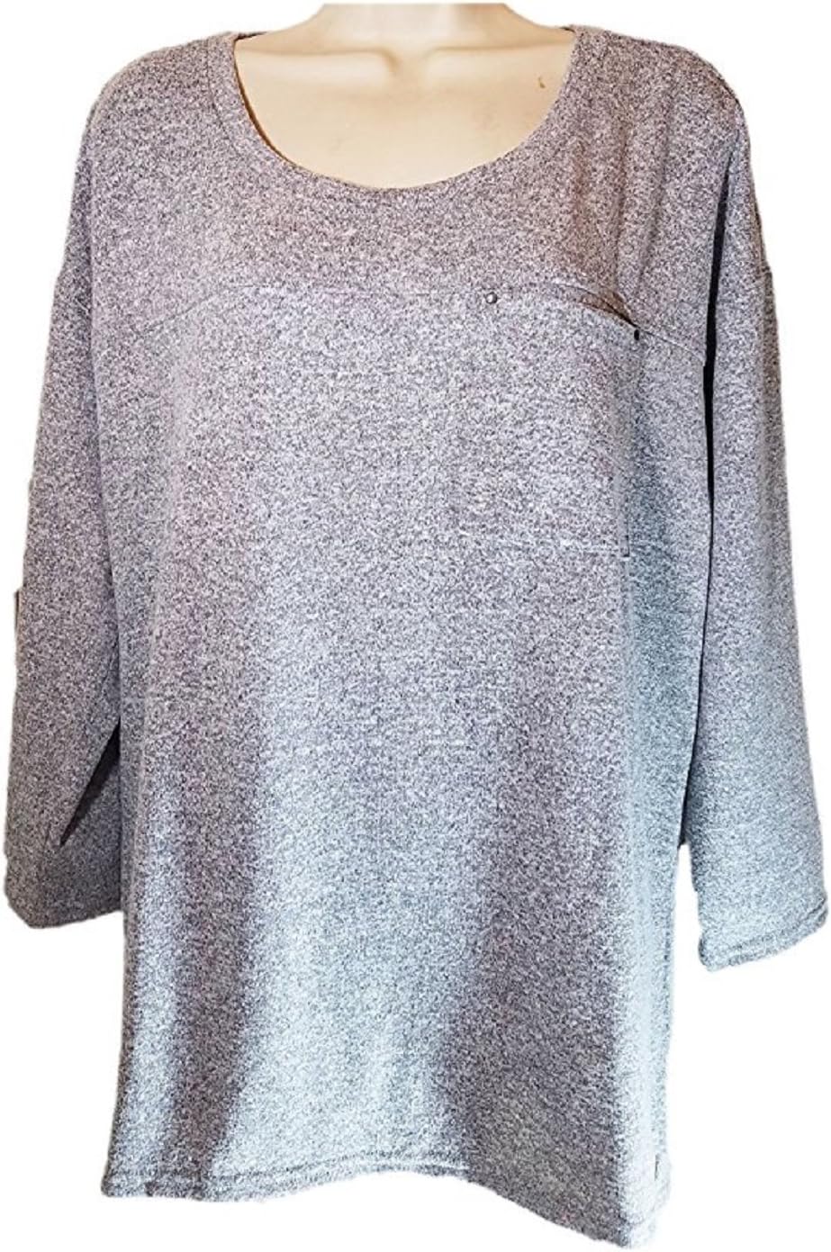 

Женская футболка с круглым вырезом Calvin Klein, Light Grey Heather, Серый, Женская футболка с круглым вырезом Calvin Klein, Light Grey Heather