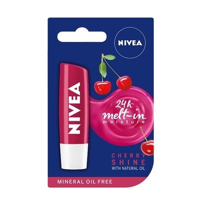 

Бальзам для губ Lip Care Cherry, 4,8 г, Nivea