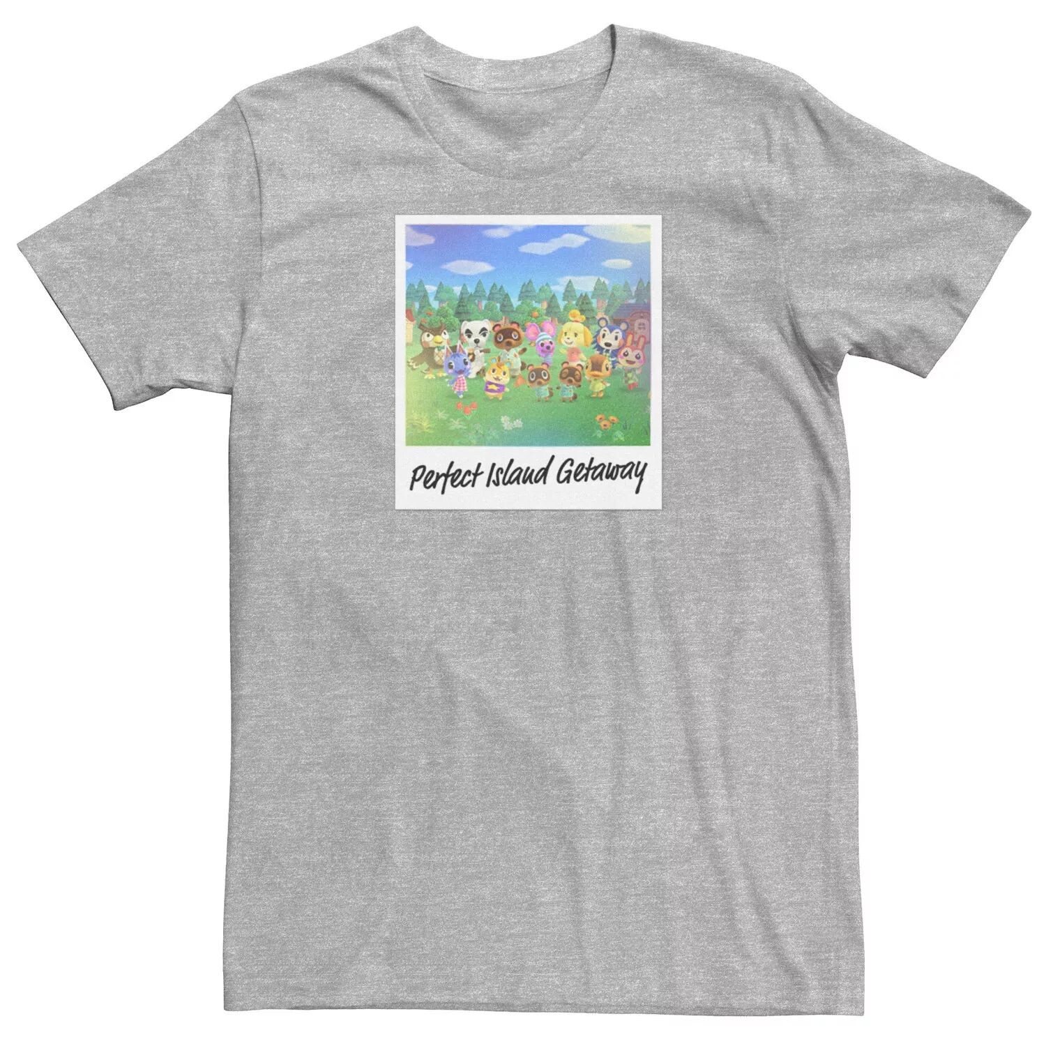 

Мужская футболка Animal Crossing: New Horizons Perfect Island Getaway Tee Licensed Character