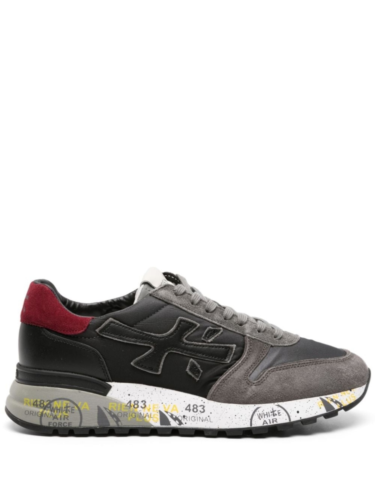 

Premiata кроссовки Mick 6416 со вставками, черный