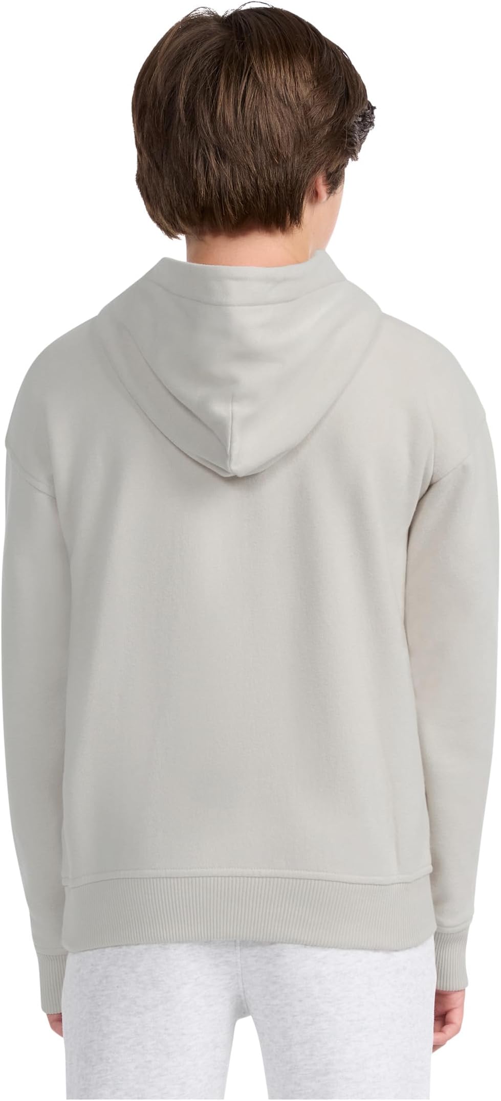 Худи abercrombie kids Essentials Fleece Hoodie, цвет Pumice Stone — фото 2
