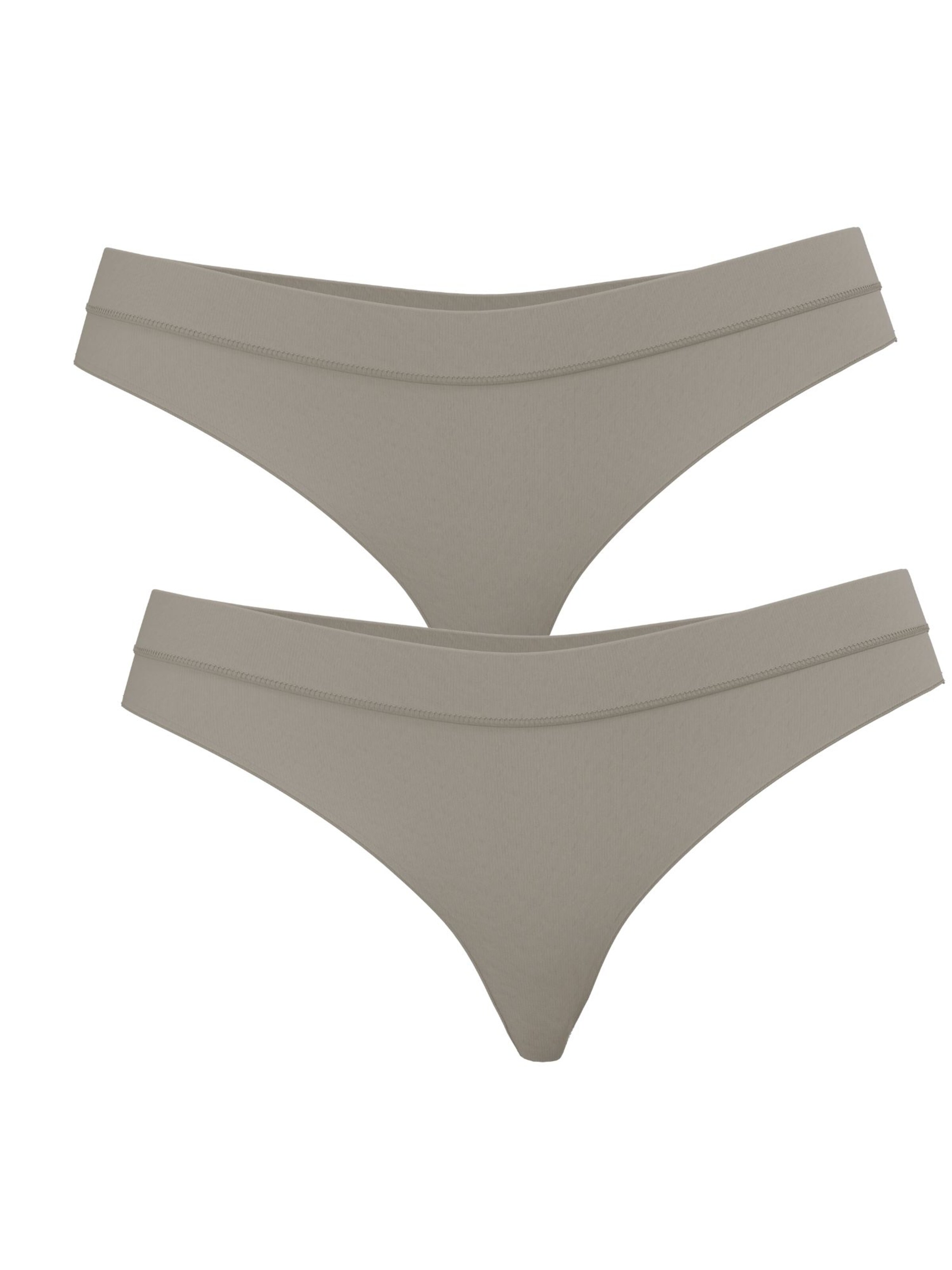 

Albero Natur Стринги '2er Pack' Damen Bio Baumwoll String High Waist в светло-фиолетовом