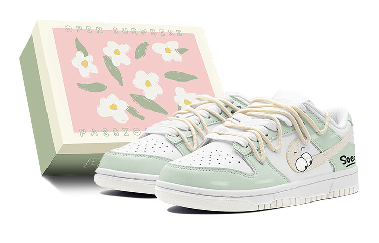 

Женские кроссовки для скейтбординга Nike Dunk, Yellow Green