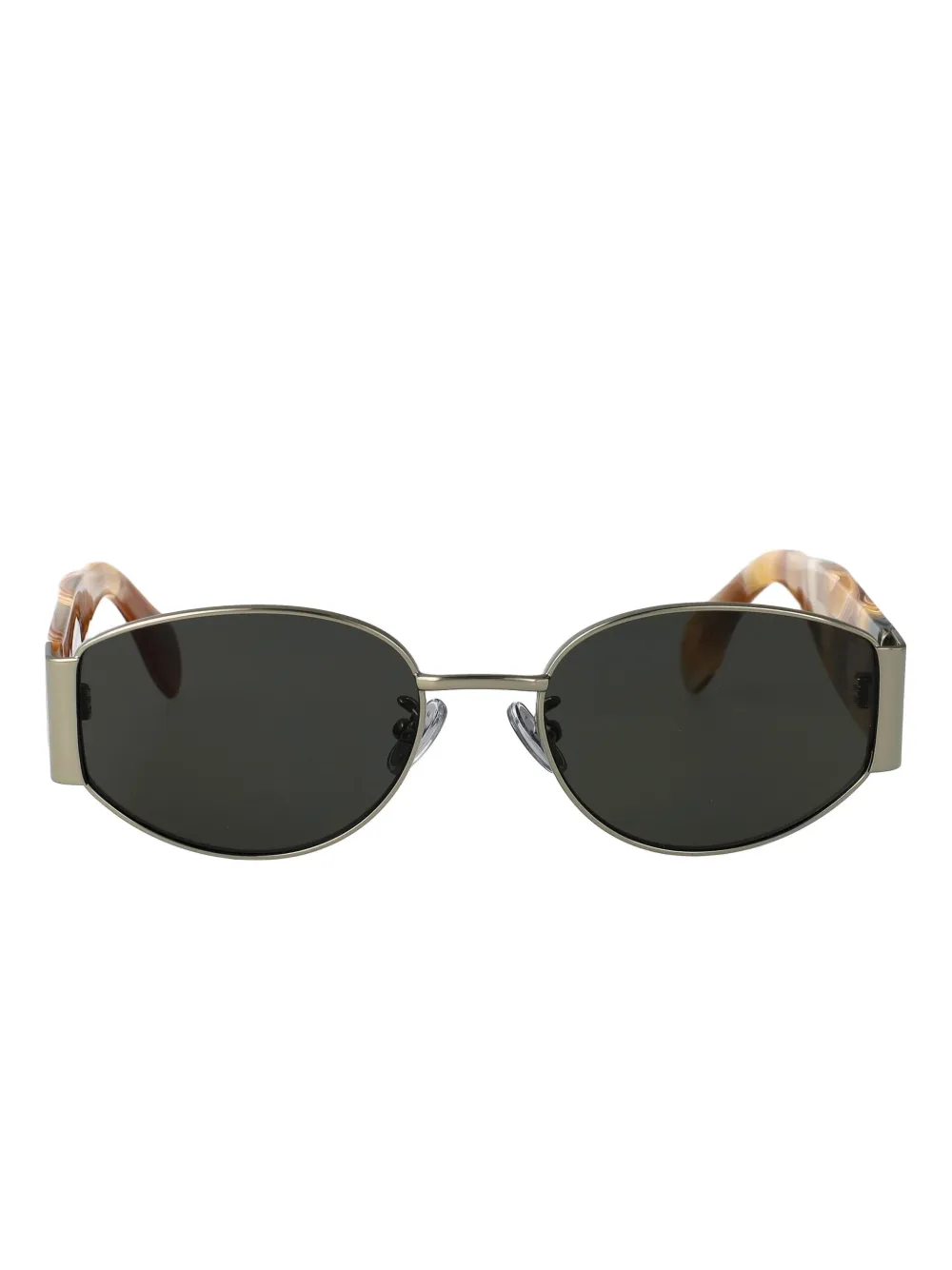 

Солнцезащитные очки X в овальной оправе Retrosuperfuture, коричневый