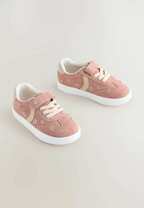 Детские туфли стандартной посадки на липучках со шнуровкой Next, Pink Floral — фото 2