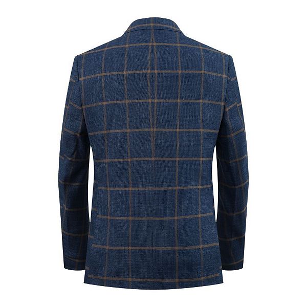 Детская куртка slim fit в клетку Elie Balleh, Green — фото 2