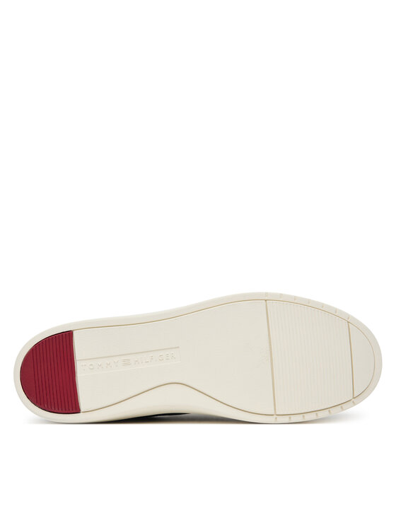 Полуботинки Casual Suede Stitch Toe Hybrid FM0FM05707 Tommy Hilfiger, синий — фото 4