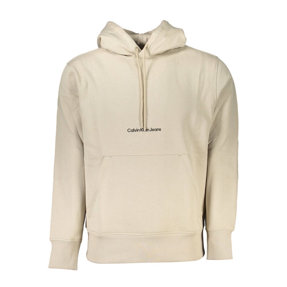 

Бежевый хлопковый свитер Calvin Klein, Beige