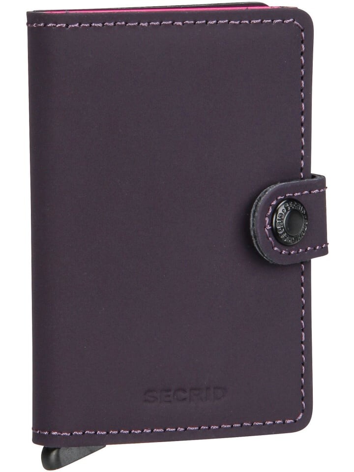 

Кошелек Secrid, цвет dark purple/fuchsia