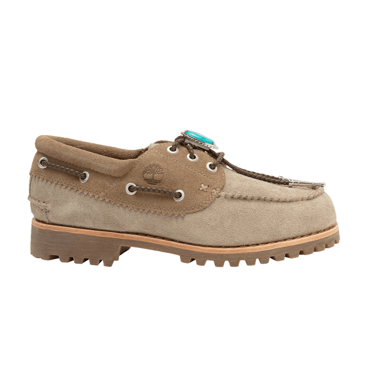 

Кроссовки Packer Shoes x 3-Eye Lug Handsewn Boat 'Santa Fe', желто-коричневый
