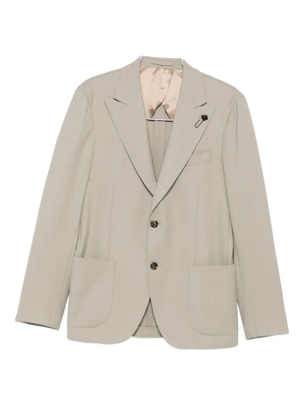 

Костюм с накладным карманом Lardini, нейтральный