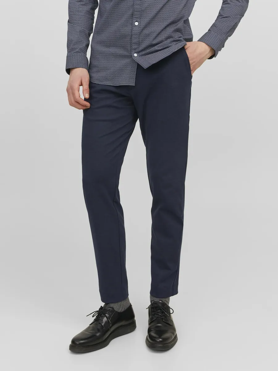 

Брюки-чиносы Jack & Jones "JPSTMARCO JJCOOPER CHINO NOOS", синий