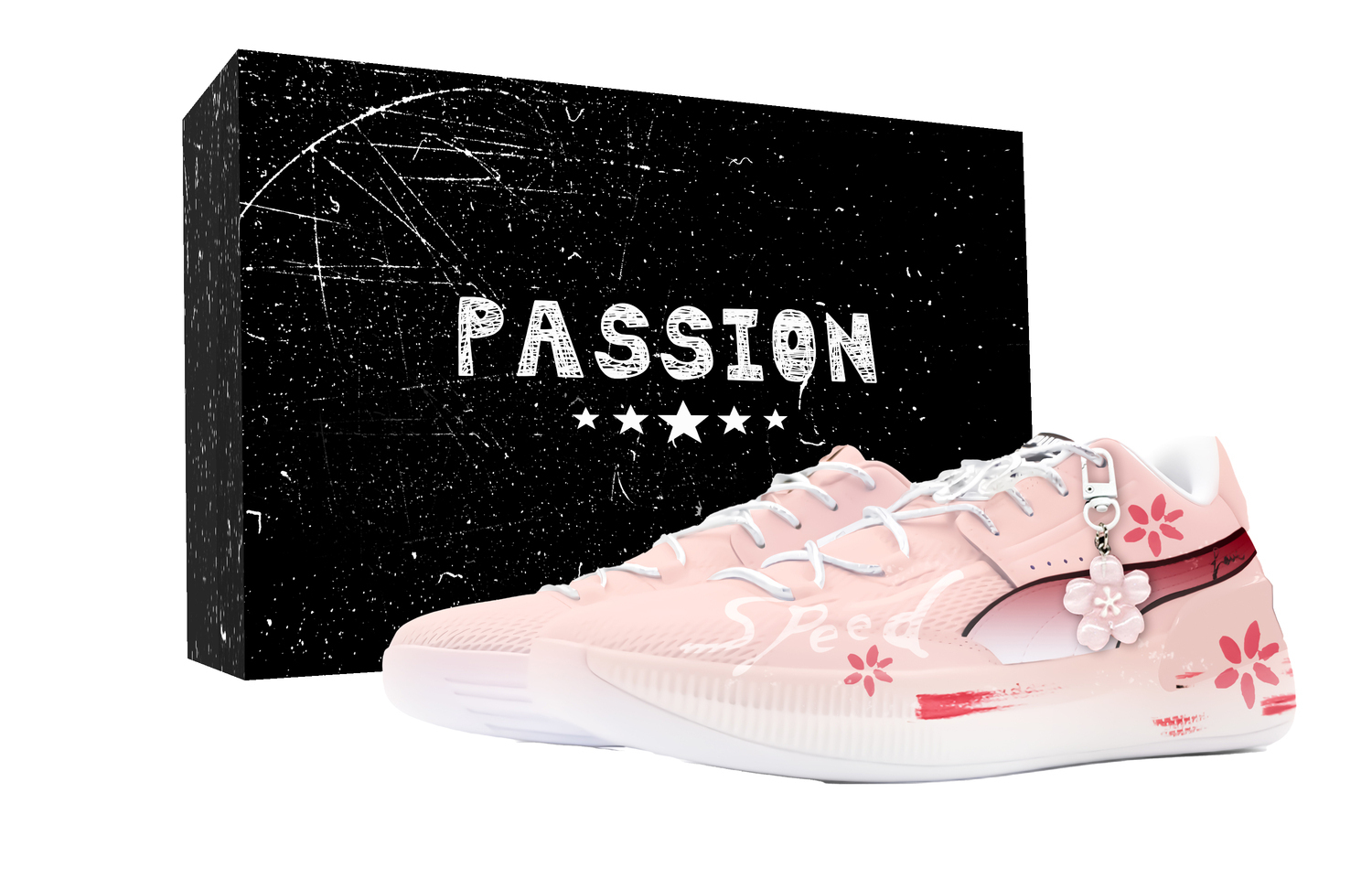 

PUMA Кроссовки баскетбольные низкие Clyde Hardwood Team Cherry Blossom, Love, Heartbeat Cushioning мужские pink