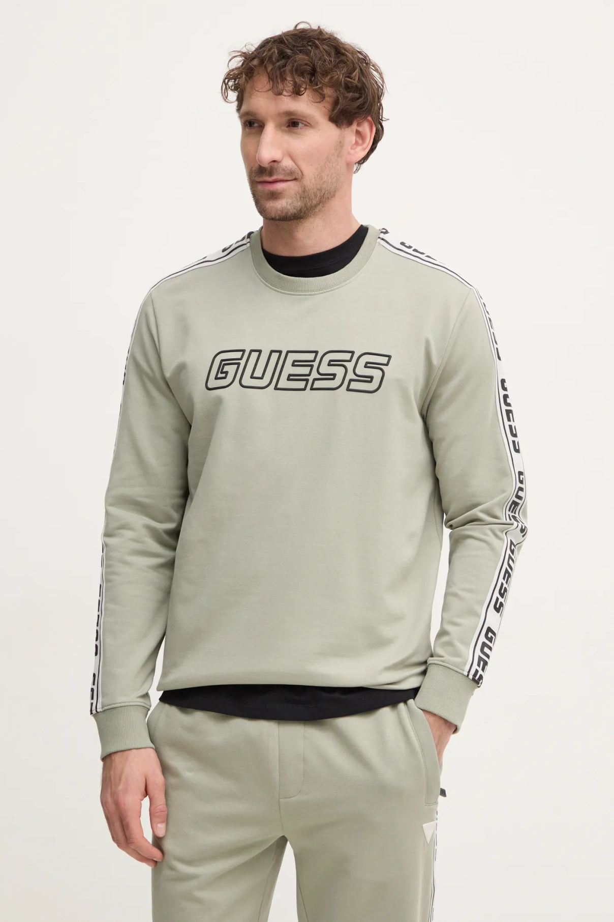 

Толстовка АРЛО Guess, зеленый