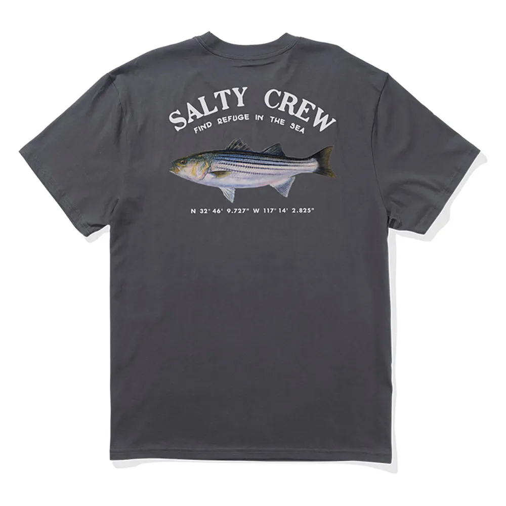

Футболка с коротким рукавом Salty Crew Striper, серый