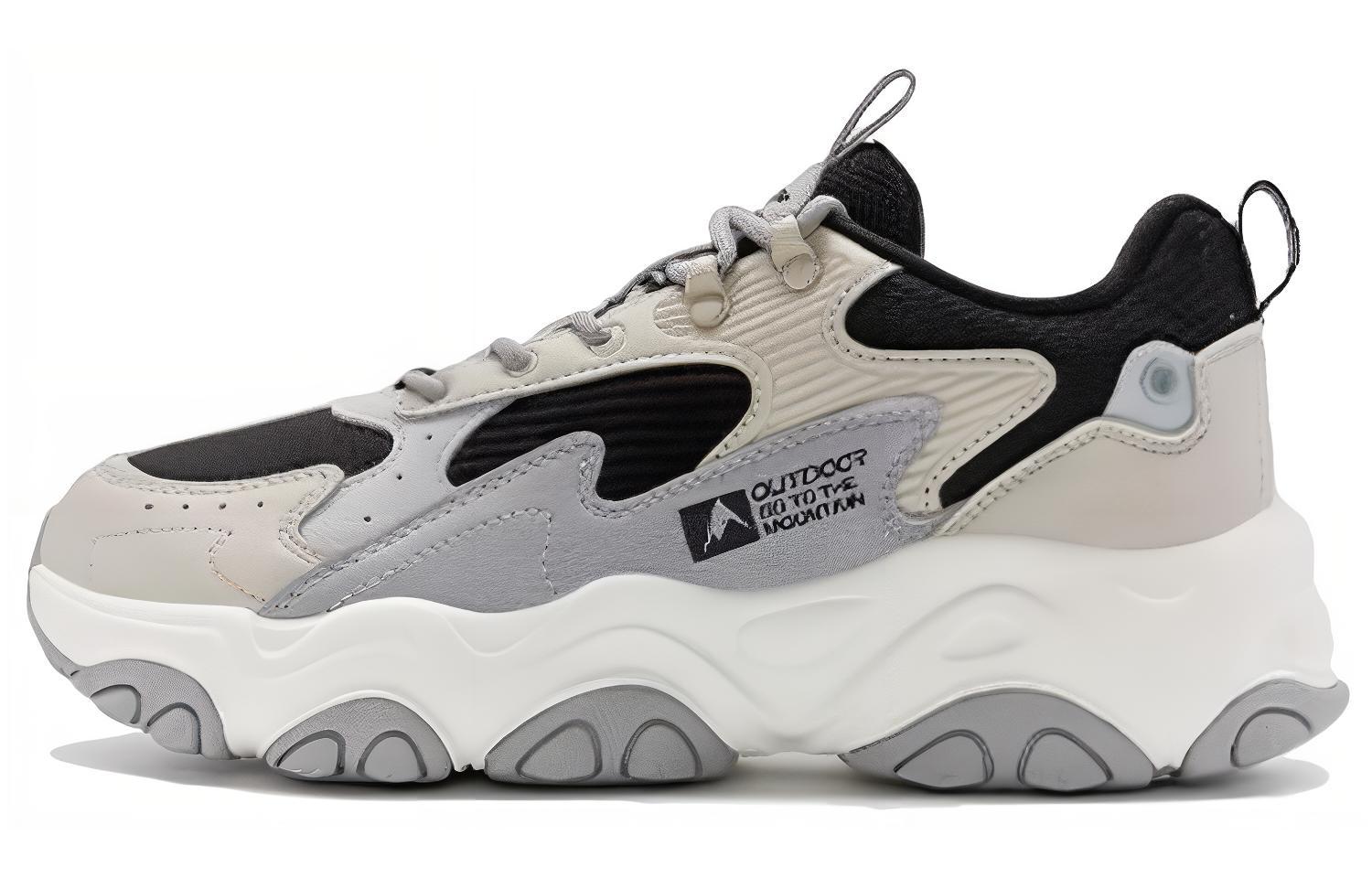 

XTEP Мужские серые противоскользящие низкие уличные туфли с амортизацией Элегантный серый, цвет Elegant Gray