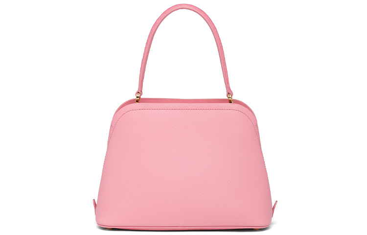 PRADA Сумка из крокодиловой кожи женская лепестково-розовая — фото 3