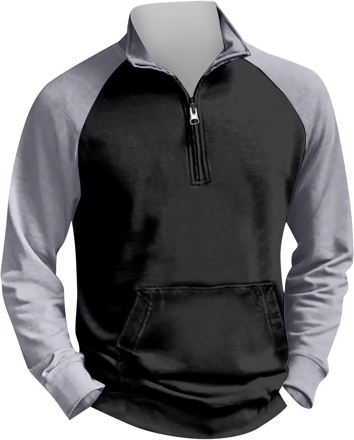 

Мужская футболка с V-вырезом и длинным рукавом, S-4XL