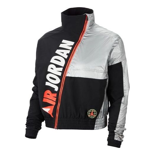 

Куртка (WMNS) Air Jordan Winter Utility Stand Collar Jacket Black