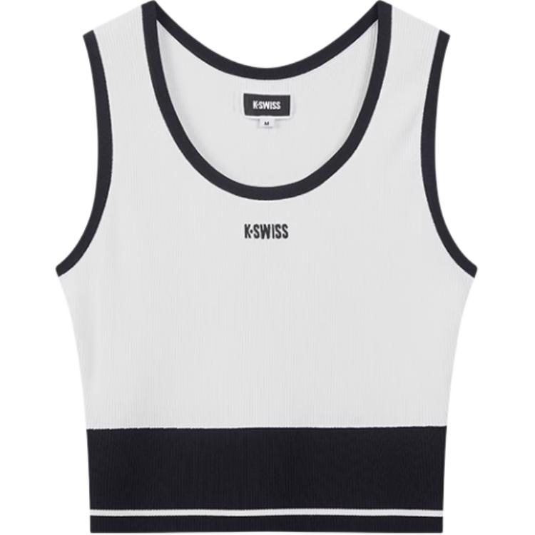

KSWISS Спортивный топ женский Euryale White K·SWISS