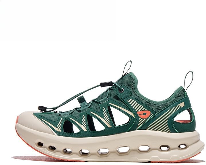 

Унисекс водные походные туфли 2025, быстро сохнущие сандалии для мужчин и женщин, противоскользящие обувь для походов по рекам Generic, зеленый