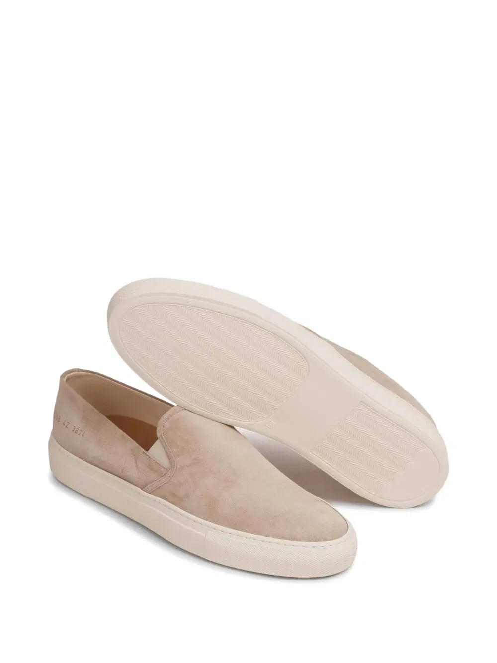 Кроссовки с замшевым верхом Common Projects, нейтральный — фото 4