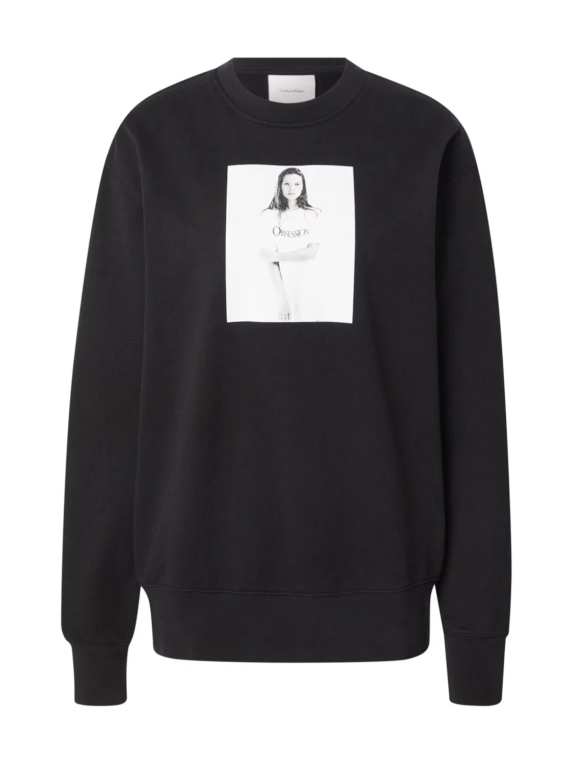 Толстовка Calvin Klein KATE OBSESSION черного цвета