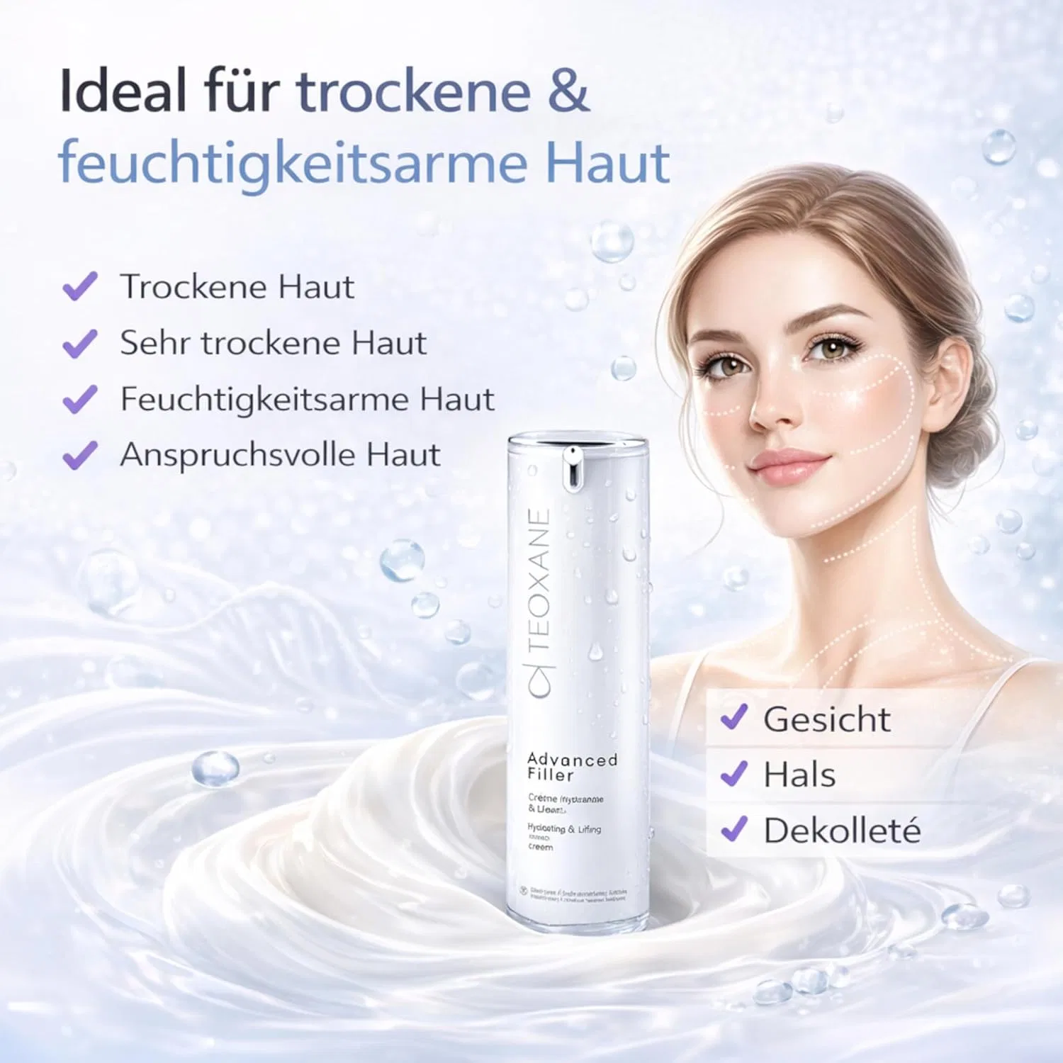 Крем для лица Teoxane — «Advanced Filler Cream Dry Skin» от — фото 2