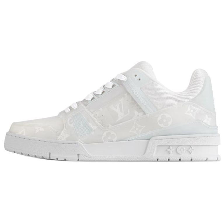 

LOUIS VUITTON Кроссовки Low Top для скейтбординга мужские белые