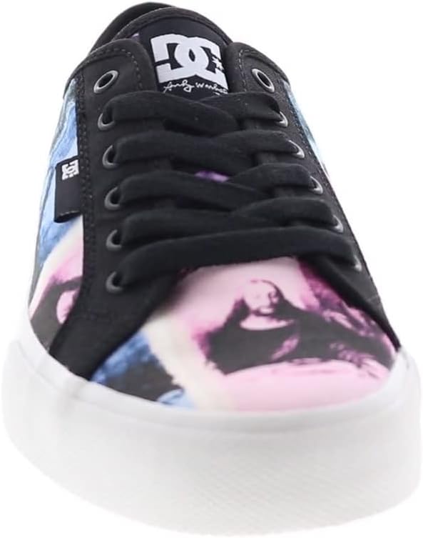 Мужские кеды DC Shoes DC Men's Aw Villain на легкой подошве для скейтборда, черный/кремовый — фото 3