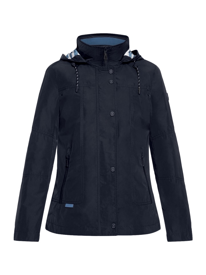 

Gil Bret Летняя куртка со съемным капюшоном темно-синего цвета