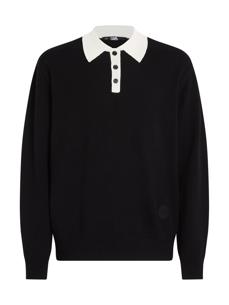 

Свитер с v-образным вырезом Karl Lagerfeld Sweater, черный