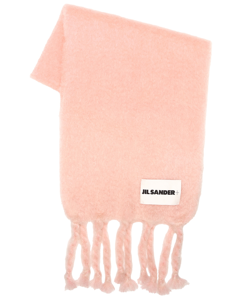 

Шарф Logo Plain Jil Sander, Pink
