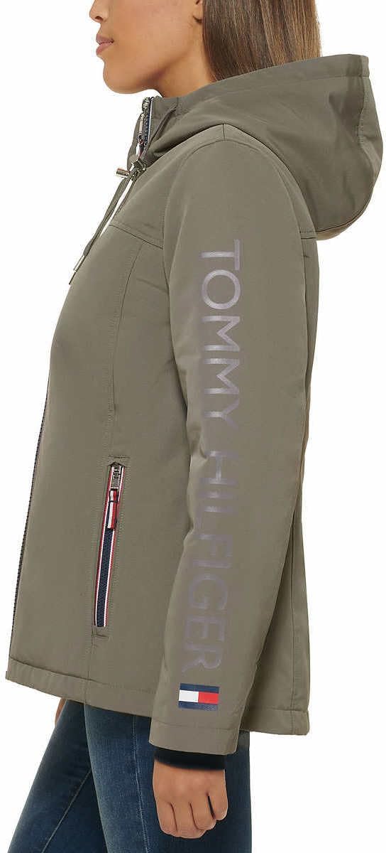 Женская куртка софтшелл Tommy Hilfiger, Charcoal — фото 2