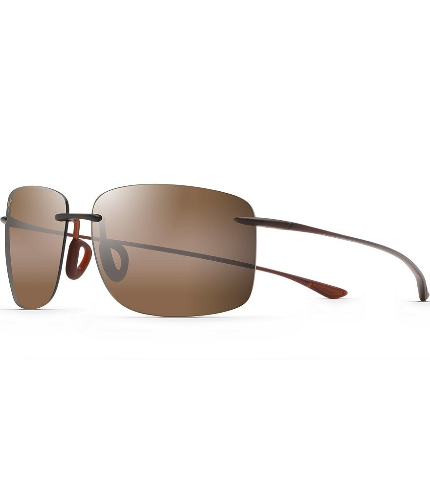

Солнцезащитные очки Maui Jim Hema PolarizedPlus2 без оправы, 62 мм, коричневый