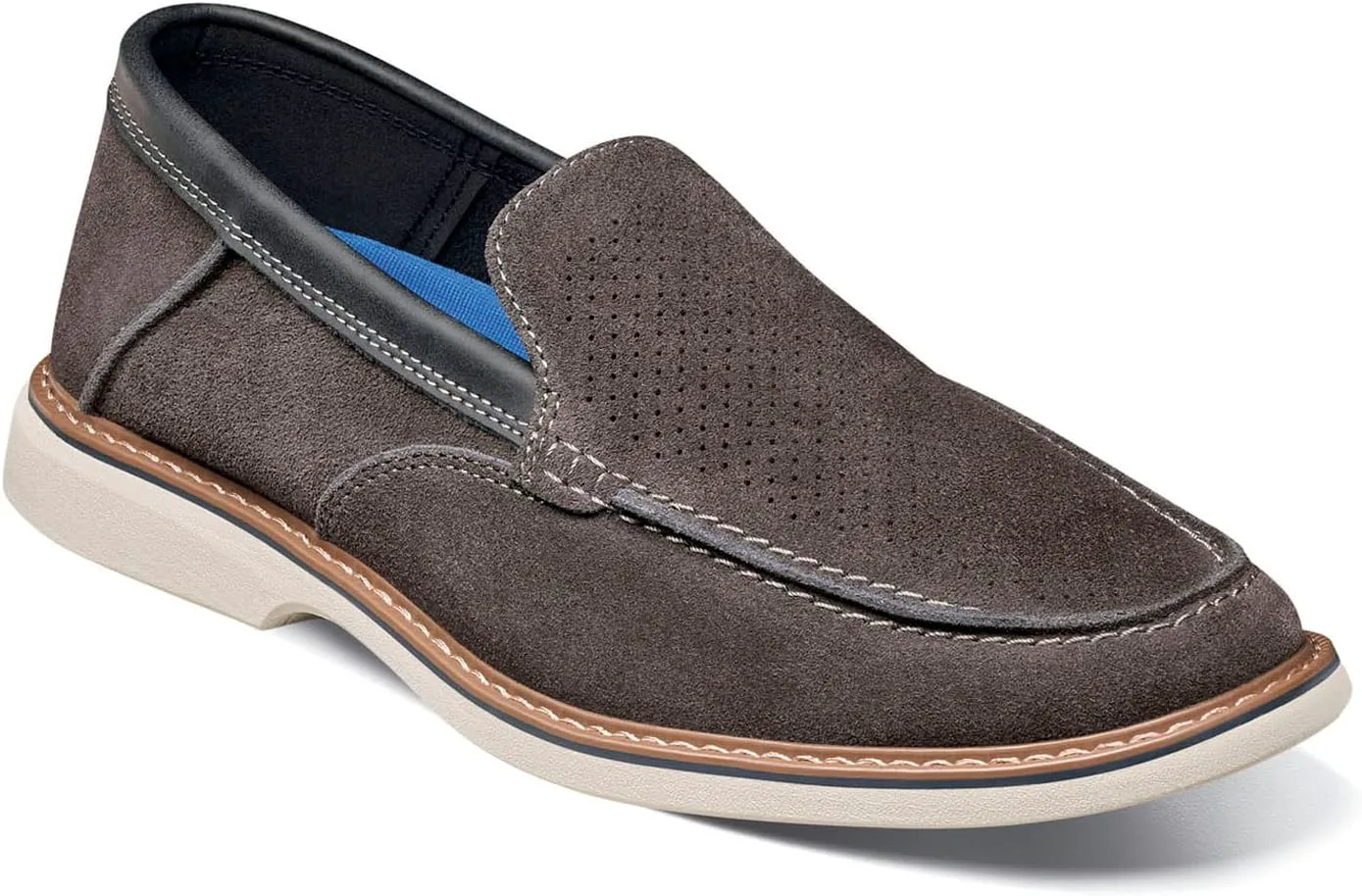 Лоферы Nunn Bush Men's, Otto EZ Slip-On, серый — фото 2
