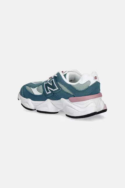 Кроссовки детские 9060 New Balance, бирюзовый — фото 3