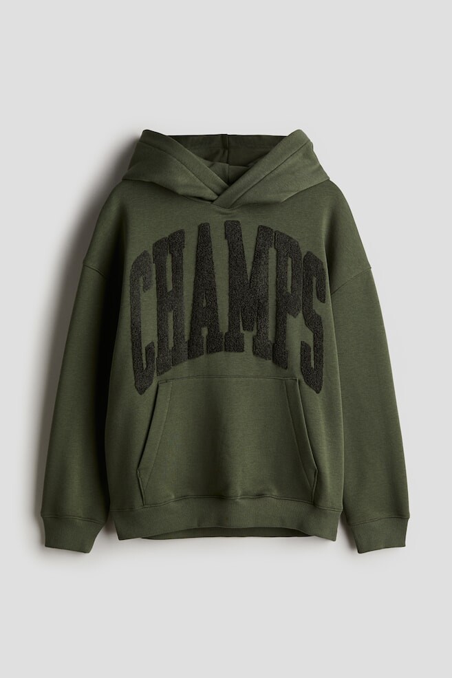 

Толстовка с капюшоном H&M, зеленый