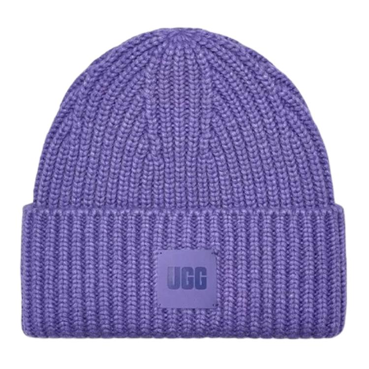 

Акриловая шапка-бини Unisex Purple UGG, фиолетовый