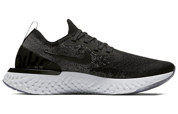 Кроссовки epic react flyknit Nike, черный — фото 2