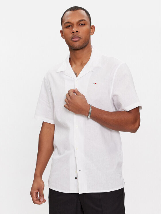 

Рубашка стандартного кроя Tommy Jeans, белый