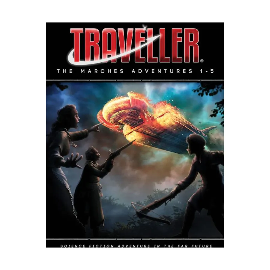 

Marches Adventures 1-5, Traveller (Mongoose 2nd Edition) - Adventures & Campaigns, твердый переплет