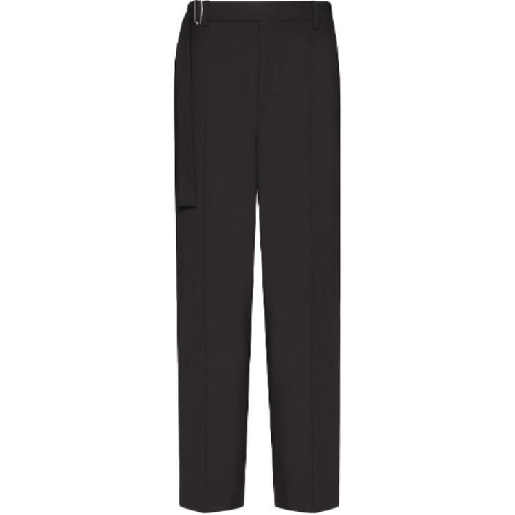 

Брюки с поясом Valentino, черный