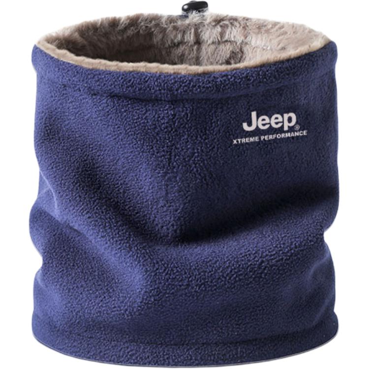 

Шапка и кепка Unisex из 100% полиэстера Jeep, темно-синий-scarf