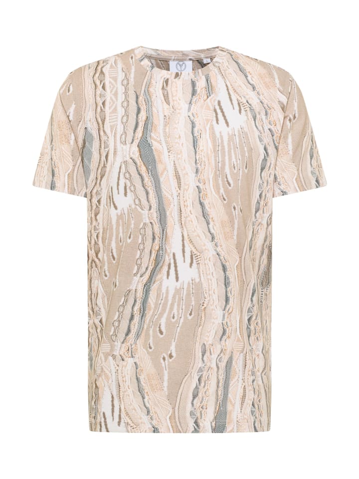 

Carlo Colucci Футболка Erroi бежевого цвета, Бежевый, Carlo Colucci Футболка Erroi бежевого цвета