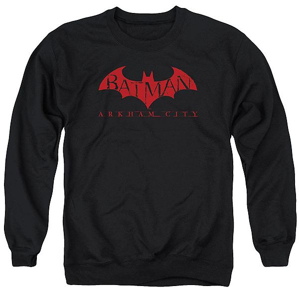 

Толстовка с круглым вырезом для взрослых Batman Arkham City Red Bat Licensed Character, Красный, Толстовка с круглым вырезом для взрослых Batman Arkham City Red Bat Licensed Character